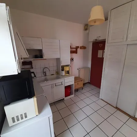 شقة Chaleureux A Gervais Les Bains 23m² Vue Montagne سا جيرفي لي با