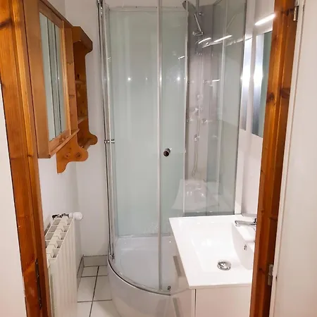 Chaleureux A Saint-gervais-les-bains, 23m², Vue Montagne 圣热尔韦莱班