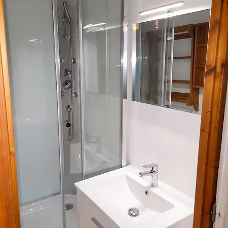 公寓 Chaleureux A Saint-gervais-les-bains, 23m², Vue Montagne 圣热尔韦莱班