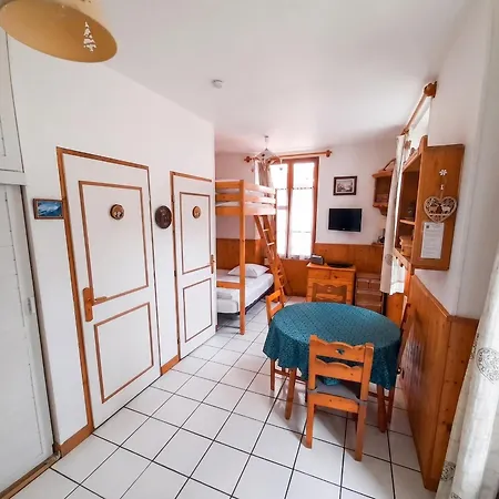 Chaleureux A Saint-gervais-les-bains, 23m², Vue Montagne شقة *