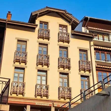 Chaleureux A Saint-gervais-les-bains, 23m², Vue Montagne 公寓 *