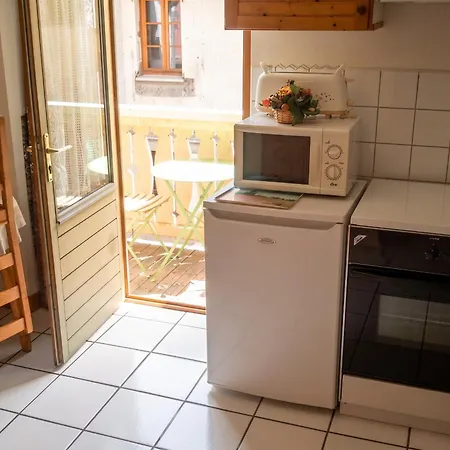 Chaleureux A Saint-gervais-les-bains, 23m², Vue Montagne * سا جيرفي لي با